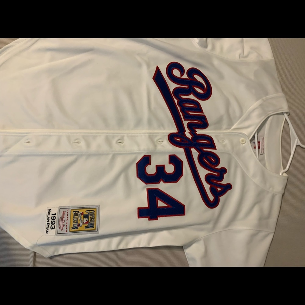 Nolan Ryan #34 Texas Rangers Baseball Jersey